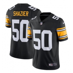 Men Pittsburgh Steelers 50 Ryan Shazier Black Vapor Untouchable Limited Stitched Football Jersey