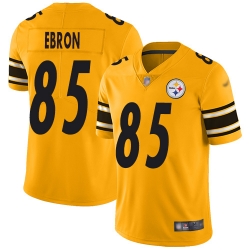 Nike Pittsburgh Steelers 85 Eric Ebron Gold Men Stitched NFL Limited Inverted Legend Jersey