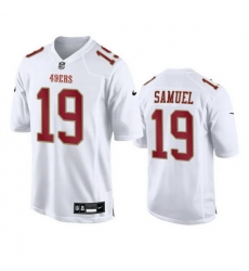 Men San Francisco 49ers 19 Deebo Samuel White Fashion Vapor Untouchable Limited Stitched Football Jersey