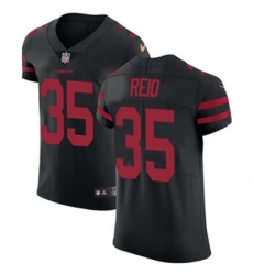 Nike 49ers #35 Eric Reid Black Alternate Mens Stitched NFL Vapor Untouchable Elite Jersey