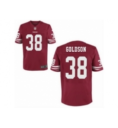 Nike San Francisco 49ers 38 Dashon Goldson Red Elite NFL Jersey