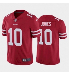 Women San Francisco 49ers Mac Jones Red 2021 Draft Jersey