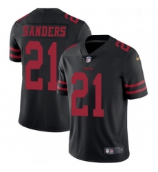 Youth Nike San Francisco 49ers 21 Deion Sanders Elite Black NFL Jersey