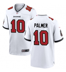 Men Tampa Bay Buccaneers 10 Trey Palmer White Stitched Game Jersey