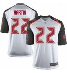 Mens Nike Tampa Bay Buccaneers 22 Doug Martin Game White NFL Jersey