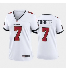 Women Nike Tampa Bay Buccaneers 7 Leonard Fournette White Vapor Limited Jersey