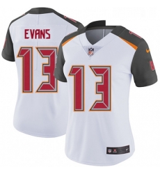 Womens Nike Tampa Bay Buccaneers 13 Mike Evans Elite White NFL Jersey