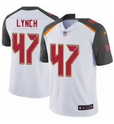 Youth Nike Tampa Bay Buccaneers 47 John Lynch White Vapor Untouchable Elite Player NFL Jersey