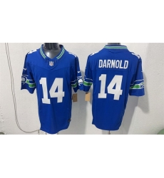 Men Seattle Seahawks 14 Sam Darnold Royal 2026 F U S E Throwback Vapor Untouchable Limited Stitched Football Jersey Men Seattle Seahawks 14 Sam Darnold Royal 2026 F U S E Throwback Vapor Untouchable Limited Stitched Football Jersey