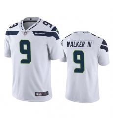 Men Seattle Seahawks 9 Kenneth Walker III White Vapor Untouchable Limited Stitched Jersey