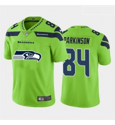 Nike Seahawks 84 Colby Parkinson Green Team Big Logo Vapor Untouchable Limited Jersey