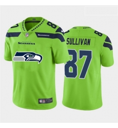 Nike Seahawks 87 Stephen Sullivan Green Team Big Logo Vapor Untouchable Limited Jersey