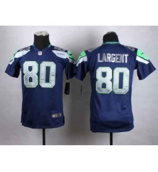 nike youth nfl jerseys seattle seahawks 80 largent blue[nike]