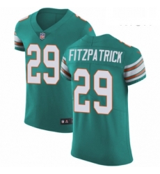 Mens Nike Miami Dolphins 29 Minkah Fitzpatrick Aqua Green Alternate Vapor Untouchable Elite Player NFL Jersey