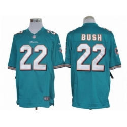 Nike Miami Dolphins 22 Reggie Bush green Limited NFL Jersey