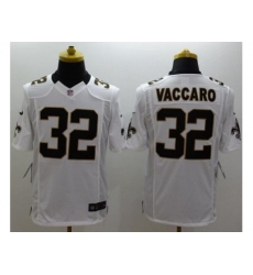 Nike New Orleans Saints 32 Kenny Vaccaro White Limited NFL Jersey