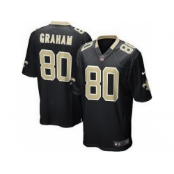 Nike New Orleans Saints 80 Jimmy Graham Black LIMITED NFL Jersey