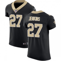 Nike Saints 27 Malcolm Jenkins Black Team Color Men Stitched NFL Vapor Untouchable Elite Jersey