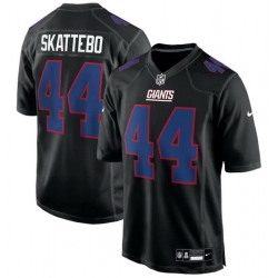 Men New York Giants  44 Cam Skattebo Black Fashion Stitched Game Jersey
