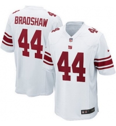 Youth Nike New York Giants 44# Ahmad Bradshaw Game White Jersey (S-XL)