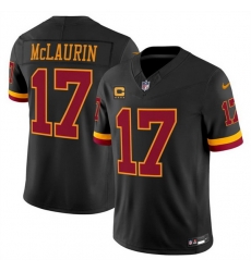 Men Washington Commanders 17 Terry McLaurin Black 2026 F U S E Hail Raiser Alternate Vapor Limited Stitched Football Jersey Men Washington Commanders 17 Terry McLaurin Black 2026 F U S E Hail Raiser Alternate Vapor Limited Stitched Football Jersey