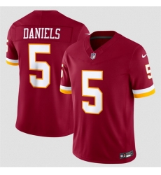 Men Washington Commanders 5 Jayden Daniels Burgundy 2026 F U S E Vapor Limited Stitched Football Jersey Men Washington Commanders 5 Jayden Daniels Burgundy 2026 F U S E Vapor Limited Stitched Football Jersey