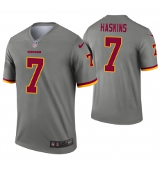 Nike Redskins 7 Dwayne Haskins Jr Gary Inverted Legend Jersey