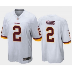 Youth Redskins 2 Chase Young White Vapor Limited Stitched Jersey 2020 NFL Draft