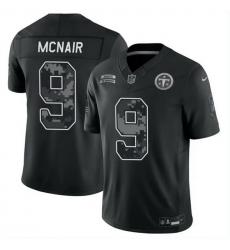 Men Tennessee Titans 9 Steve McNair Black F U S E 2026 Salute to Service Limited Stitched Football Jersey Men Tennessee Titans 9 Steve McNair Black F U S E 2026 Salute to Service Limited Stitched Football Jersey