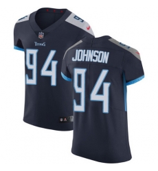 Nike Titans #94 Austin Johnson Navy Blue Alternate Mens Stitched NFL Vapor Untouchable Elite Jersey