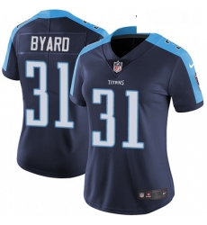 Womens Nike Tennessee Titans 31 Kevin Byard Elite Navy Blue Alternate NFL Jersey