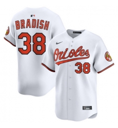 Men Baltimore Orioles Nike Home Limited Jersey White Bradish Kyle 38 Men Baltimore Orioles Nike Home Limited Jersey White Bradish Kyle 38
