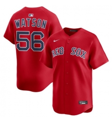 Men Boston Red Sox Nike Home Limited Jersey Red Watson Ryan 56