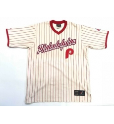 Men PHILADELPHIA PHILLIES Blank White Throwback Jersey