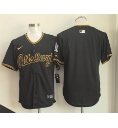 Men Pittsburgh Pirates Blank Black Limited Stitched Baseball Jersey Men Pittsburgh Pirates Blank Black Limited Stitched Baseball Jersey