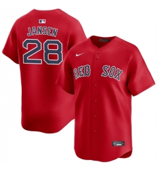 Youth Boston Red Sox 28 Danny Jansen Red 2024 Alternate Limited Stitched Baseball Jersey