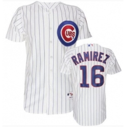 Men Chicago Cubs Aramis Ramirez Home White Stitched MLB Jersey