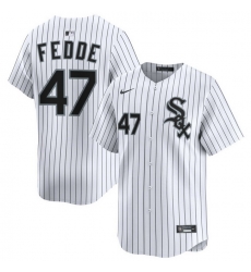 Men Chicago White Sox Nike Home Limited Jersey White Fedde Erick 47 Men Chicago White Sox Nike Home Limited Jersey White Fedde Erick 47