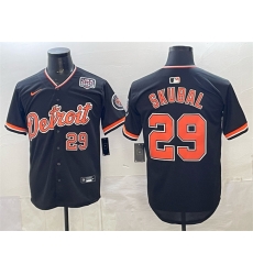 Men Detroit Tigers 29 Tarik Skubal Navy 2026 Alternate USA 250 Patch Vapor Premier Limited Stitched Baseball Jersey Men Detroit Tigers 29 Tarik Skubal Navy 2026 Alternate USA 250 Patch Vapor Premier Limited Stitched Baseball Jersey