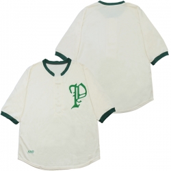 Men Detroit Tigers Blank Cream 1910 Throwback Jersey