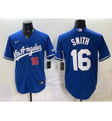Men Los Angeles Dodgers 16 Will Smith Royal Alternate Stadium Stitched Baseball Jersey Men Los Angeles Dodgers 16 Will Smith Royal Alternate Stadium Stitched Baseball Jersey