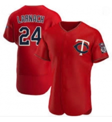 Minnesota Twins 24 Trevor Larnach Red Jersey