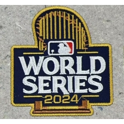 Men MLB 2024 World Series Patch Biaog