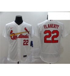 Cardinals 22 Jack Flaherty White 2020 Nike Flexbase Jersey