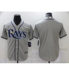 Men Nike Tampa Bay Rays Blank Gray Home Stitched Baseball Jersey