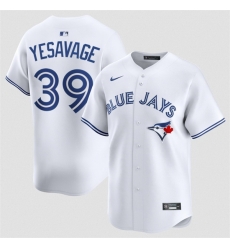 Men Toronto Blue Jays 39 Trey Yesavage White 2024 Home Limited Stitched Baseball Jersey Men Toronto Blue Jays 39 Trey Yesavage White 2024 Home Limited Stitched Baseball Jersey