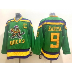 Men Anaheim Ducks 9 Paul Kariya Green CCM jersey