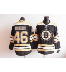 Boston Bruins 46 krejci black jersey