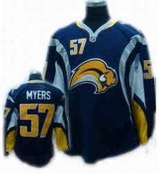 Buffalo Sabres Tyler Myers Jersey #57 Dark Blue Third jersey