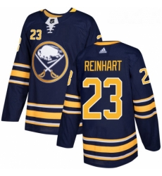 Youth Adidas Buffalo Sabres 23 Sam Reinhart Premier Navy Blue Home NHL Jersey 